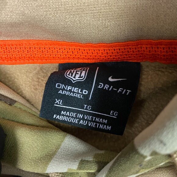 Nike On Field Salute To Service New England Patriots Hoodie Men's XL AT6653-297 - Picture 8 of 12